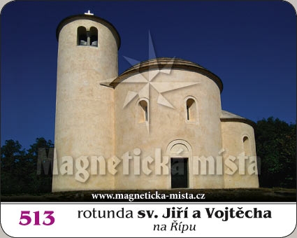 Magnetka - Rotunda sv. Jiří a Vojtěcha na Řípu
